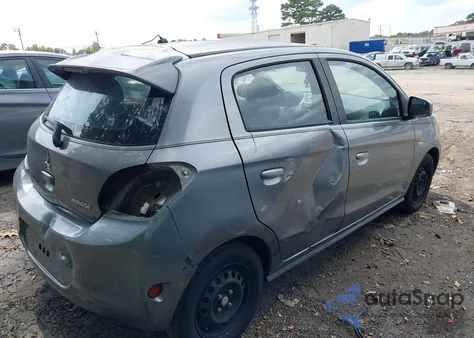 2015 Mitsubishi Mirage De/Rf from USA, damaged, VIN ML32A3HJ7FH039489